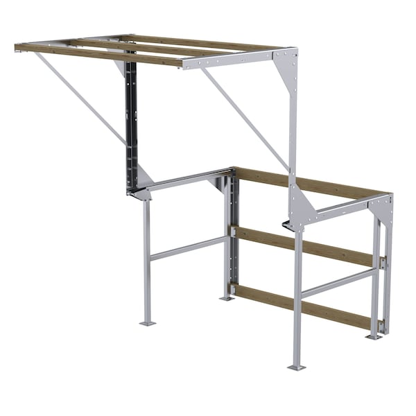 MEZZANINE SAFETY GATE, KNOCKDOWN